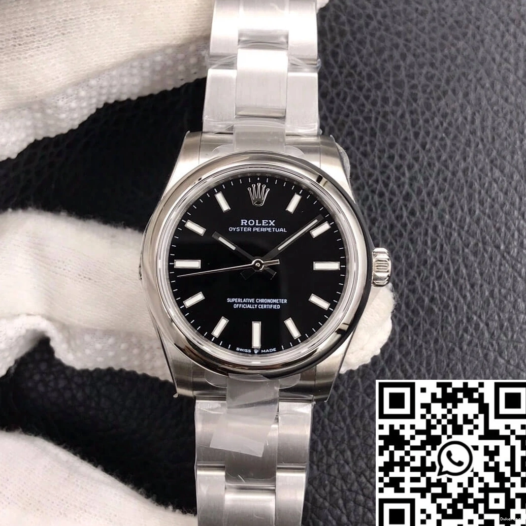 Dial 31MM Factory Perpetual EW Rolex Oyster Black M277200-0002 0421